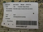Transfer Case Motor Model 233 Fits 01-02 Dakota 250485 Used. Price: $62.40.