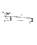 Genuine Mopar Auxiliary Trans Oil Cooler Clip 5086551AA New. Price: $5.65.