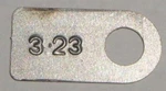 Mopar 8 3/4 Rear Differential Axle 3.23 Ratio Tag FR23 New. Price: $14.95.