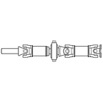 New Driveshaft Prop For Toyota Tundra 2000 2001 2002 2003 2004. Price: $707.41.