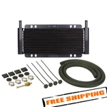 Derale 13501 9 Row Series 8000 Plate & Fin Transmission Cooler Kit, 11/32" New. Price: $88.31.