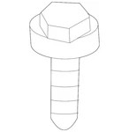Genuine Volkswagen Oil Cooler Bolt WHT-011-490 New. Price: $18.17.
