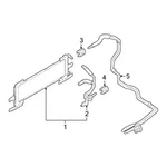 New Genuine Ford Tube Oil Cooler BR3Z7R081C / BR3Z-7R081-C Oem. Price: $172.86.