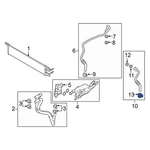Ford Escape 2020-2026 8C2Z7C107B Transmission Oil Cooler Line Clamp New. Price: $14.56.
