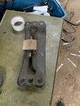 Mercedes Benz C250 C300 C350 W204 08-14 Rwd Transmission Mount Support Bracket Used. Price: $65.00.