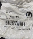 Genuine Mopar 06033879 Inverted Flare Nut Connector New. Price: $9.95.