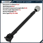 Eccpp Front Driveshaft 938-171 52853442AF Fits 2008-2012 Jeep Liberty 3.7L Awd New. Price: $115.33.