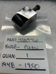 1948 1949 1950 Packard Plain Chrome Dash Knob - 410976 Used. Price: $11.00.