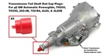 5 Transmission Tail Shaft End Plugs! For Classic Gm Buick Chevy Pontiac Vehicles New. Price: $12.00.