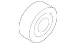 Genuine Nissan Bearing 38440-EA000 New. Price: $51.16.