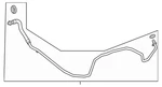 Genuine Mercedes-benz Oil Line 222-270-37-01 New. Price: $111.33.