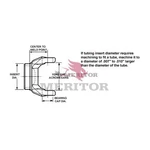 Meritor R10V5 Weld Yoke New. Price: $81.85.