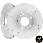 Front Vented Brake Rotors Drilled & Slotted 2PCS For Dodge Stealth 93-91 296MM New. Price: $139.00.