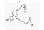 Genuine Ford Cooler Pipe DG1Z-7R081-A New. Price: $161.33.