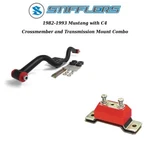 1982-1993 Mustang Stifflers Transmission Crossmember & Mount For C4 New. Price: $232.90.