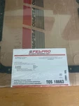 Fel-pro Transmission Pan Gasket P/n Tos 18633 New. Price: $12.99.