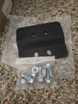 Hooker 12656HKR, One Black Steel Trans Mount Adapter Bracket Fits Gm Ls To 4L80E New. Price: $60.00.
