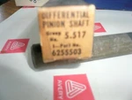 P/n 6255503 1960 Chevy Pinion Shaft GR.5.517 - Nos New. Price: $48.93.