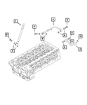 Genuine Mopar Banjo Bolt 68248822AA New. Price: $17.72.