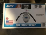 Gpi Manual Fuel Transfer Pump Assembly Kit DP-20 Lockable Handle Usa New. Price: $219.99.
