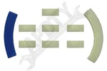 Apdty 109230 Transfer Case Shift Fork Pad Insert Kit Compatible With Select Jeep New. Price: $21.25.