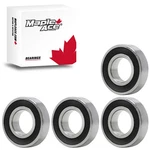 6010-2RS Ball Bearing 50X80X16MM Rubber Sealed (qty 4) New. Price: $29.95.