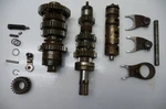 #4123 Honda CJ360 Transmission & Miscellaneous Gears / Shifter Drum Forks Used. Price: $89.99.