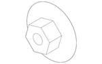 Genuine Ford Drive Shaft Pinion Yoke Nut FL3Z-4320-A New. Price: $15.10.