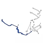 Genuine Ford Automatic Transmission Oil Cooler Hose Assembly HC3Z-7R081-F New. Price: $137.66.