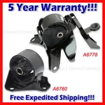 L382 Fit 2007-2012 Kia Rondo 2.4L Front Motor & Transmission Mount Set 2PCS New. Price: $73.04.