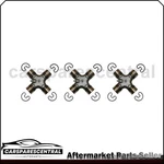 1978 Ford Bronco 6.6L Standard 3X Universal Joint Rear Shaft New. Price: $56.94.