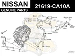 2003-2007 Nissan Murano Oil Cooler Tube Pipe Engine Cooling 21619CA10A New. Price: $189.58.
