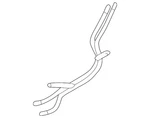 Genuine Subaru Automatic Transmission Oil Cooler Tube 45522FE031 New. Price: $62.86.