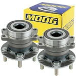 2PCS Moog Rear Wheel Hub Bearing Subaru Impreza Forester 2014 - 2018 5LUGS New. Price: $130.86.