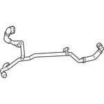 Genuine Mercedes-benz Oe Return Line 256-203-20-02 New. Price: $100.78.