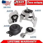 4PC Motor Mounts For 2007-17 Nissan Altima 2.5L Auto Cvt A4339 A4340 A4350 A4353 New. Price: $48.99.