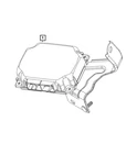 Genuine Mopar Transmission Control Module 68446166AA New. Price: $211.22.
