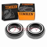 2 Pc Timken Front Transmission Input Shaft Bearings For 1984-1985 Chevrolet Vw New. Price: $32.48.