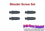 Bleeder Screw Set Studebaker Truck 1/2 Ton, 1948 1949 1950 1951 1952 1953 1954 New. Price: $13.99.