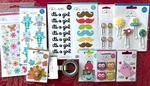 #676 Doodlebug Lot Stickers Embellishments Washi Tape Doodle-pops & More New. Price: $23.99.