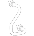 Genuine Gm Automatic Transmission Fluid Cooler Inlet And Outlet Line 95090431 New. Price: $86.08.