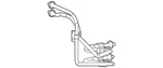Genuine Mopar Oil Cooler Pressure And Return Hose Tube 68399015AA New. Price: $39.00.