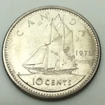 1972 Canadian 10 Ten Cents Dime Canada Uncirculated Coin Not Case C716 Unspecified. Price: $5.99.