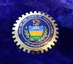 Seal Of The State Pennsylvania Grille Badge Bumper Plate Topper Sign Emblem Used. Price: $29.95.