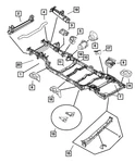 Genuine Mopar Transmission Cross-member 68003447AB New. Price: $570.85.