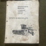 Vintage Combine Sperry New Holland 76 86 Operator's Manual Wiring Extras Good. Price: $18.60.
