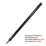 Rear Driveshaft Prop For Chevrolet Silverado 1500 2500 Gmc Sierra 3500 4WD New. Price: $128.09.