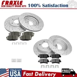 For 2014 2015 2016 Kia Soul Front And Rear Brake Disc Rotors Ceramic Pads New. Price: $123.69.
