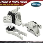 3X Engine Motor & Shock Transmission Mount For Chrysler 200 2015-2017 New. Price: $136.69.