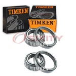 2 Pc Timken Front Inner Wheel Bearing And Race Sets For 1971-1977 Chevrolet Tk New. Price: $38.25.